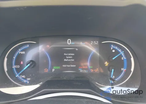 2020 Toyota Rav4 Hybrid Limited from USA, damaged, VIN 2T3DWRFV0LW051537